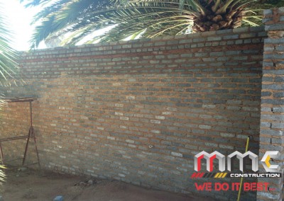 Befordview Boundary Wall Before