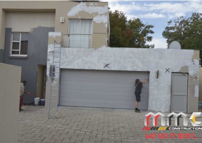 Painting Garage Door